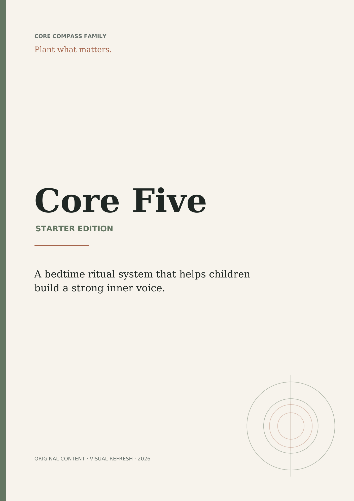 Core Five Starter Edition PDF cover